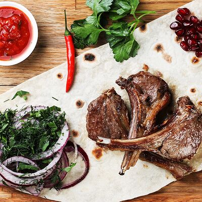 Шашлык корейка баранина в Мархал по цене 775 ₽