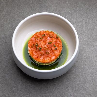 Тартар Форель-булгур-авокадо в 321 Club by Novikov по цене 1150