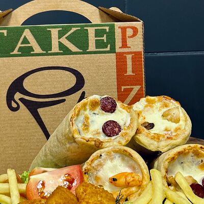 Набор Домашний в Take Pizza пицца в конусе по цене 3160 ₽