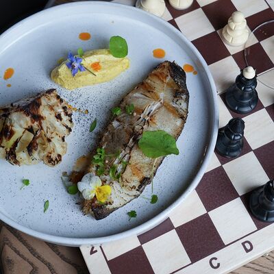 Палтус на углях в Pro zharka по цене 890 ₽