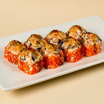 Шиитаке запеченный ролл в SunRice по цене 440 ₽