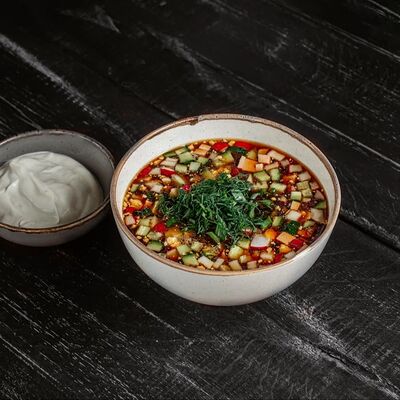 Окрошка на квасев Я тебя люля по цене 570 ₽