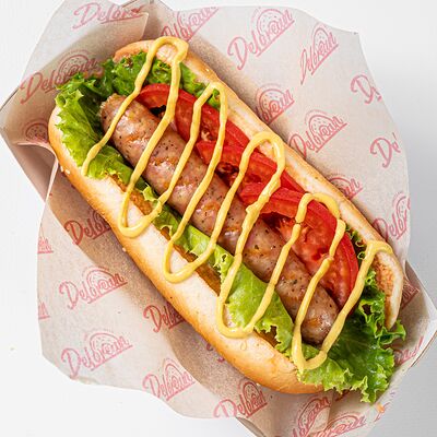 Хот-дог Фирменный в Delorean по цене 360 ₽