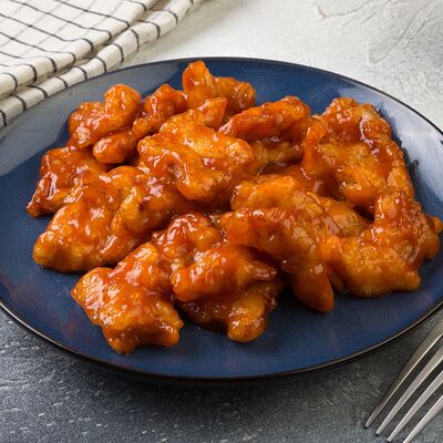 Филе курицы, жаренное с ананасами в Wok & Box по цене 599 ₽