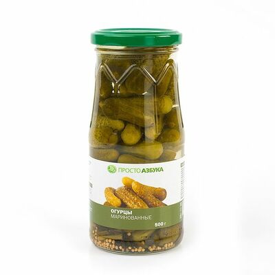 Огурцы маринованные в Азбука Вкуса Экспресс Меню по цене 195 ₽