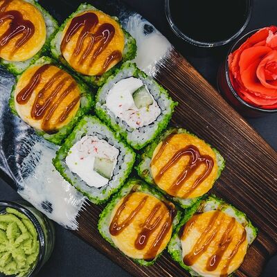 Ролл краб вок в Sushi Time по цене 570 ₽