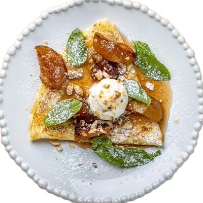 Штрудель в BUENO cafe по цене 630 ₽