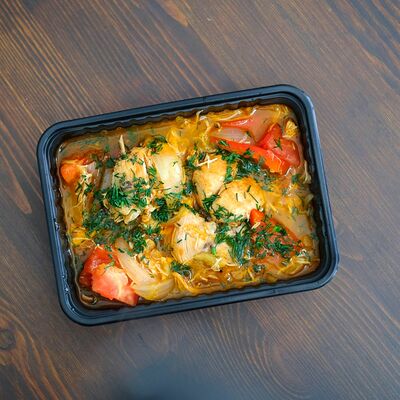 Чахохбили в Хачапури & Кофе по цене 680 ₽