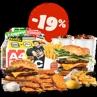 Семейное комбо в Burger King