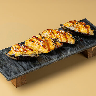 Мидии в ракушке в Журавль в небе Халяль по цене 675 ₽