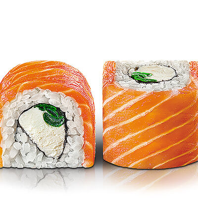 Филадельфия с луком в Суши Make по цене 260 ₽