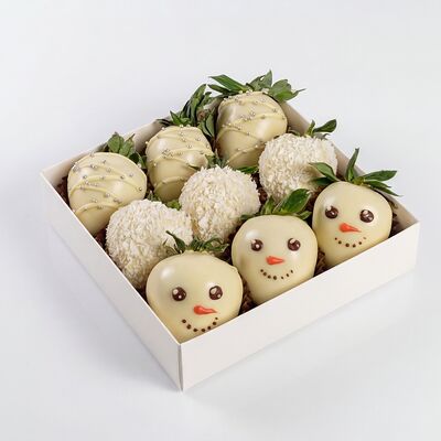 Клубника в шоколаде Снеговики S в Клубника в шоколаде VeryBerryLab по цене 4190 ₽