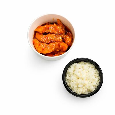 Курица в кисло-сладком соусе в Wok Lagman по цене 2550 ₸