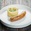 Домашняя колбаска с картофельным пюре в Люблин по цене 335