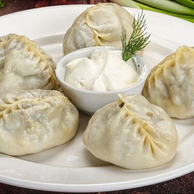 Манты из говядиныв Пекарня Донер Шаурма по цене 460 ₽