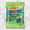 Мармелад Bebeto Happy Laces Sour Apple Spaghetti в Suleimans Cafe Halal по цене 320