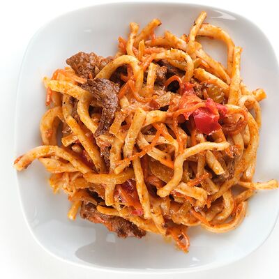 Жареный лагман в Три жены по цене 185