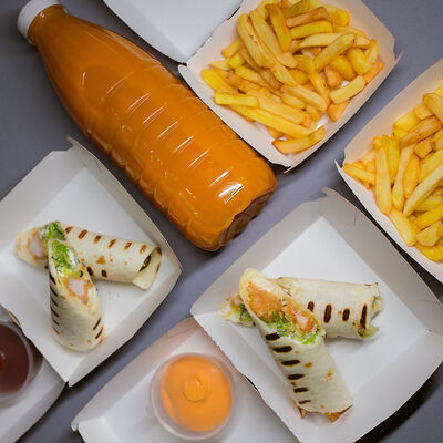 Тортильи, фри, морс в Лукоморье по цене 1560 ₽