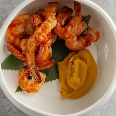 Креветки BBQ в Мидийное место по цене 1200 ₽