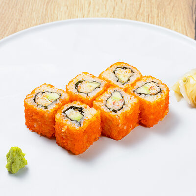Ролл Калифорния с крабом в Kappou Hiroki Arakawa по цене 2300 ₽