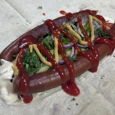 Сосиска в лаваше в Brend-doner по цене 190 ₽