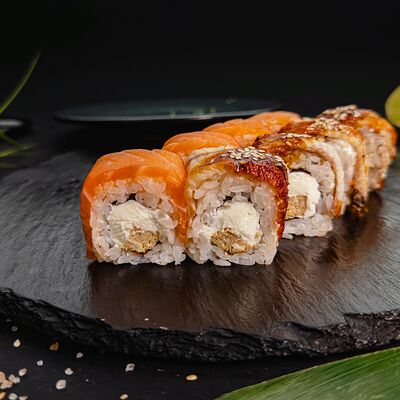 Американский ролл Тортуга в Ёжкин ролл по цене 799 ₽