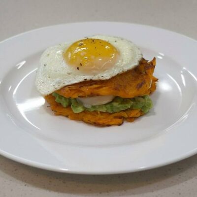 Драники батат с креветкамив УРМАН кафе по цене 595 ₽