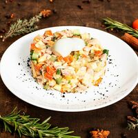 Салат Оливье The Slim с куриной грудкой в The Slim