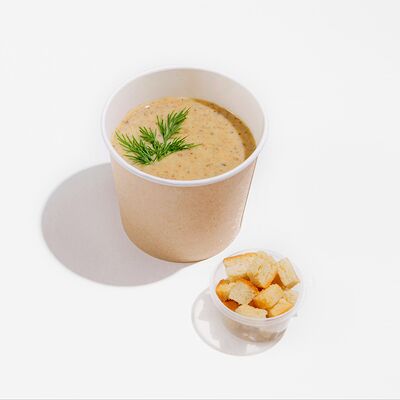 Крем-суп грибной со сливками в Курочка рядом по цене 149 ₽