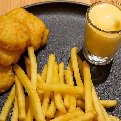 Наггетсы с фри в VinBurger по цене 450 ₽