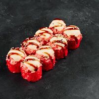 Запечённый ролл с крабом и моцареллой в Ketch Up