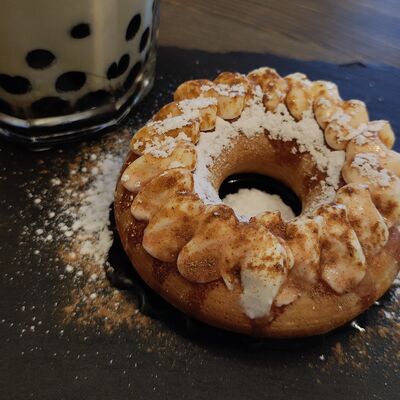 Пончик малина-корица в Пончик по цене 125 ₽