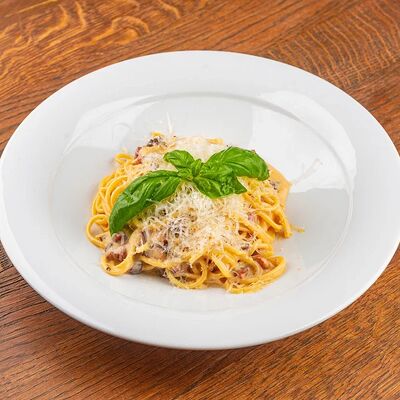 Спагетти Карбонара в Жуй по цене 31 р.