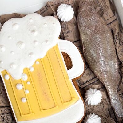 Подарочный бокс Пиво + рыба в Tortterry по цене 1200