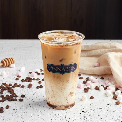 Холодный Карамельно-Сливочный Кофе Cold Brew в Cinnabon по цене 325