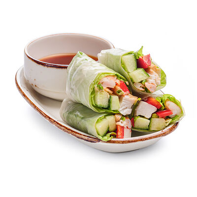 Спринг ролл с креветкой в Окинава по цене 540 ₽