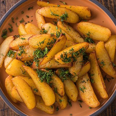 Картошка с луком по-домашнему в Каретный дворик по цене 400 ₽