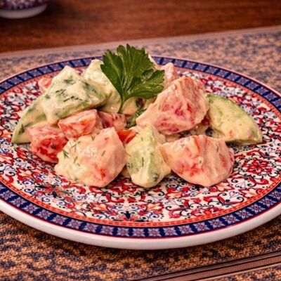 Салат овощи с грядкив Тминъ по цене 110 ₽