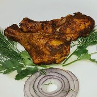 Куриная голень в На углях