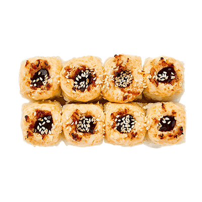 Запеченный с шапочкой из угря в Суши Пятница по цене 530 ₽