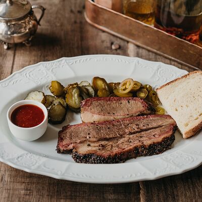 Тот самый брискет из коптильни в Smoke BBQ по цене 2500 ₽