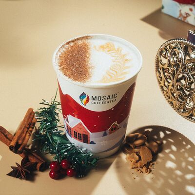 Латте Имбирный пряник стандарт в MOSAIC coffee&tea по цене 429 ₽