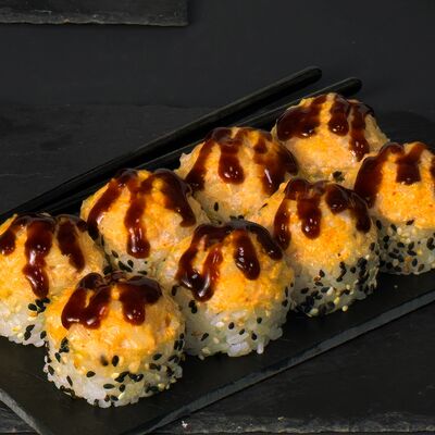 Запечённый с гребешком в Sushi Aura по цене 790 ₽