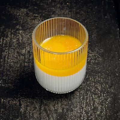 Панна-котта с мандарином в Техникум по цене 490 ₽