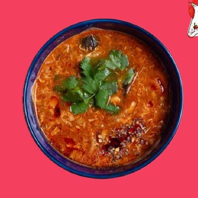 Кисло-острый суп новой школы в Ramen bar xChina new boys по цене 750 ₽