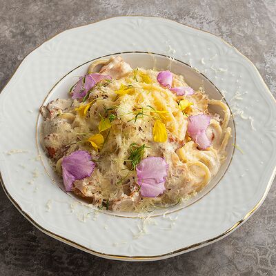 Паста Карбонара в Гранж Кафе по цене 900 ₽