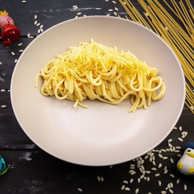 Спагетти с сыром в Babbo family cafe по цене 430 ₽