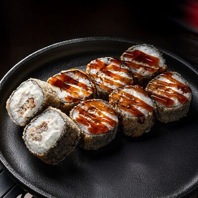 Ролл Ниндзя Хот рору с омлетом в Густо & Пряно по цене 378 ₽