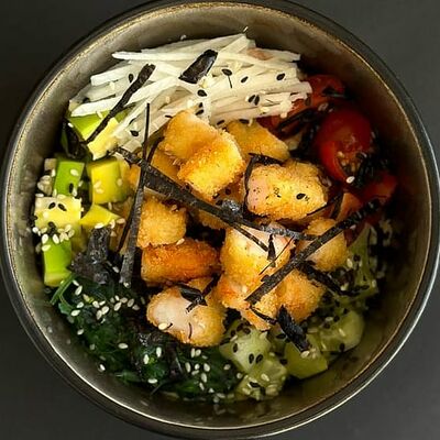 Поке с хрустящей креветкой в Papaya по цене 744 ₽