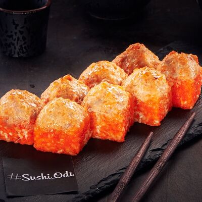 Ролл запеченный Горячий Тунец в #SushiOdi по цене 499 ₽